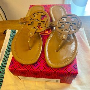 Tory Burch Miller sandal in Sand color